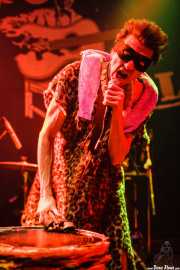 Johnny Rabb, cantante de The Neanderthals (Freakland Festival, Ponferrada, 2007)
