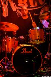 Blas Picón, baterista de The Nu Niles, Freakland Festival, Ponferrada. 2007