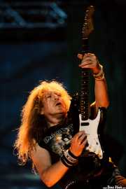 Janick Gers, guitarrista de Iron Maiden, Bilbao BBK Live, 2007