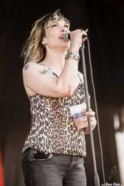 Rachel Nagy, cantante de The Detroit Cobras (Siren Festival, Nueva York, 2007)