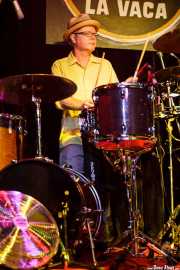 Dave Hartman, baterista de Southern Culture on the Skids (Freakland Festival, Ponferrada, 2009)