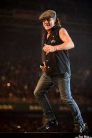 Brian Johnson, cantante de AC/DC, Estadio de San Mamés, Bilbao. 2010