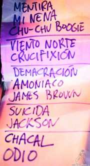Setlist de Sumisión City Blues, Sala Edaska, Barakaldo. 2011