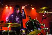 Kelly Halliburton, baterista de Pierced Arrows, Barreiro Rocks. 2011