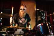 Rob Hulsman, baterista de Kentucky Bridgeburners (Sala Edaska, Barakaldo, 2012)