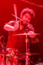 David Martínez, baterista de Maika Makovski, Kafe Antzokia, Bilbao. 2012