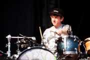 Thom Green, baterista de Alt-J, Bilbao BBK Live, Bilbao. 2013