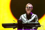 Andy Fletcher, teclista de Depeche Mode (Bilbao BBK Live, Bilbao, 2013)