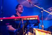 Cody Dickinson, baterista y teclista de North Mississippi Allstars, Santana 27, Bilbao. 2013