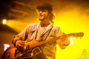 Alain Llopart, guitarrista y banjista de Dead Bronco, Santana 27. 2014
