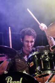 Evan Diprima, baterista de Royal Thunder, Azkena Rock Festival, 2014