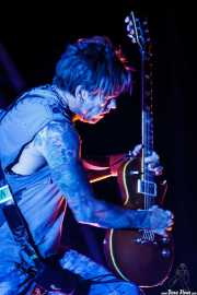 Rob Holliday, guitarrista y bajista de The Prodigy, Bilbao BBK Live, 2014