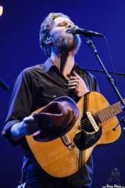 Wesley Schultz, cantante y guitarrista de The Lumineers, Bilbao BBK Live, 2014