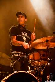 Javi Caballero, baterista de The Weapons (23/08/2014)