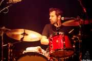 Joe Meyer, baterista de Nikki Hill, Kafe Antzokia. 2014