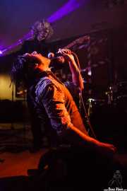 Rajinder Kumar -cantante- y Tomas Gons -guitarrista- de The Drip Dry Man & The Beat Revolver, Satélite T. 2014