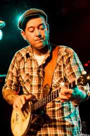 Jared McGovern, cantante, banjista y guitarrista de Urban Pioneers, CAEM - Sala B. 2014
