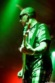 Stu West, bajista de The Damned, Santana 27, Bilbao. 2015