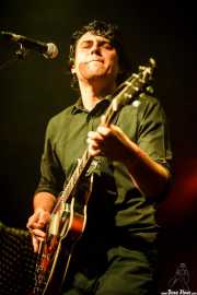 Roi Fontoira, cantante y guitarrista de The Limboos (Santana 27, Bilbao, 2015)
