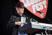 Alan Dunn, teclista y acordeonista de Bob Geldof (Music Legends Fest, Sondika, 2016)
