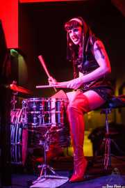 Erica Toraldo, cantante y baterista de The Devils (Shake!, Bilbao, 2016)