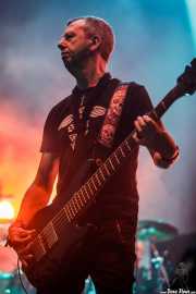 Chris Childs, bajista de Thunder (Azkena Rock Festival, Vitoria-Gasteiz, 2017)