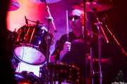 Gary "Harry" James, baterista de Thunder (Azkena Rock Festival, Vitoria-Gasteiz, 2017)