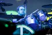 Christian Eigner,baterista en gira de Depeche Mode (Bilbao BBK Live, Bilbao, 2017)