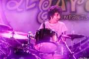 Jordi Vila, baterista sustituto en MoonShakers (Aste Nagusia - Algara Txosna, Bilbao, 2018)