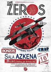 Cartel de The Zeros (Sala Azkena, Bilbao, )