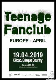 Cartel de Teenage Fanclub (Nave 9 (Museo marítimo), Bilbao, )