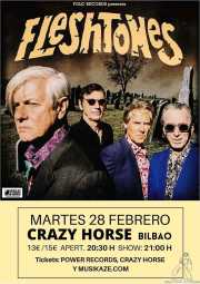 Cartel de The Fleshtones (Crazy Horse, Bilbao, )