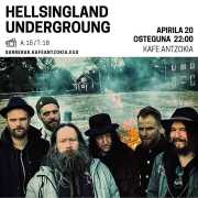 Cartel de Hellsingland Underground (Kafe Antzokia, Bilbao, )