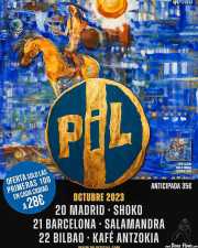 Cartel de PiL (Public Image Limited) (Kafe Antzokia, Bilbao, )