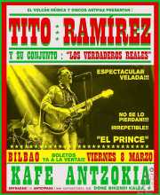 Cartel de Tito Ramírez y Los Verdaderos Reales