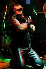 Billy Hopeless, cantante de The Black Halos (Freakland Festival, Ponferrada, 2006)