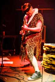 Eddie Angel, guitarrista de The Neanderthals (Freakland Festival, Ponferrada, 2007)