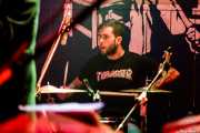 Cosme Parada, baterista de The Phantom Keys (Freakland Festival, Ponferrada, 2007)