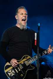 James Hetfield, cantante y guitarrista de Metallica, Bilbao BBK Live, 2007