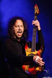 Kirk Hammett, guitarrista de Metallica, Bilbao BBK Live, 2007