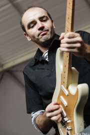 David Krahe, guitarrista de Los Coronas, Azkena Rock Festival, Vitoria-Gasteiz. 2007