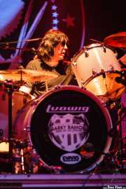 Marky Ramone, baterista de Marky Ramone's Blitzkrieg (Kafe Antzokia, Bilbao, 2008)