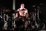 Joey Castillo, baterista
 de Queens of the Stone Age (Sala Rockstar, Barakaldo, 2008)