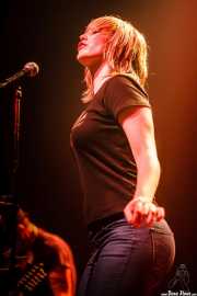 Jennifer Stephens, cantante de Young Heart Attack, Kafe Antzokia, Bilbao. 2008