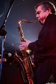 Rob Lind, saxofonista y armonicista de The Sonics, Santana 27, Bilbao. 2008