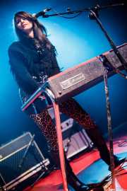 Lana Loveland "The Fox on the Vox", organista de The Fuzztones (Sala Rockstar, Barakaldo, 2009)