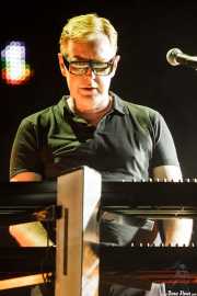 Andy Fletcher, teclista de Depeche Mode (Bilbao BBK Live, Bilbao, 2009)