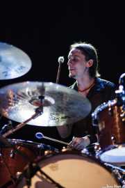 Cody Dickinson, baterista y teclista de North Mississippi Allstars, Kafe Antzokia, Bilbao. 2011
