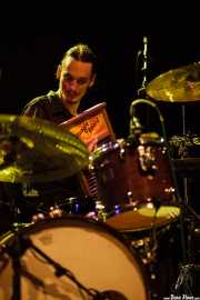 Cody Dickinson, baterista y teclista de North Mississippi Allstars, Kafe Antzokia, Bilbao. 2011