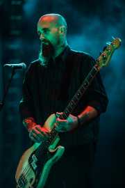 Nick Oliveri, bajista de Kyuss Lives, Azkena Rock Festival. 2011